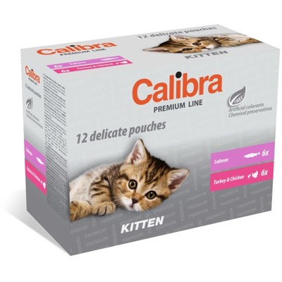Calibra Cat kapsa Premium  12x100g (Kitten multipack)