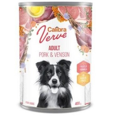Calibra Dog Verve konz.GF 400g (Adult Pork&Venison)