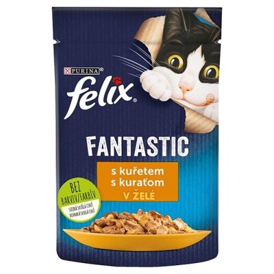 Felix fantastic v želé 85 g (Kuře)