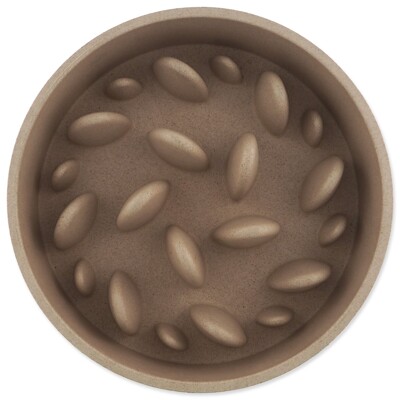 Miska Dog Fantasy proti hltání EcoStyle béžová 21cm (1350ml)